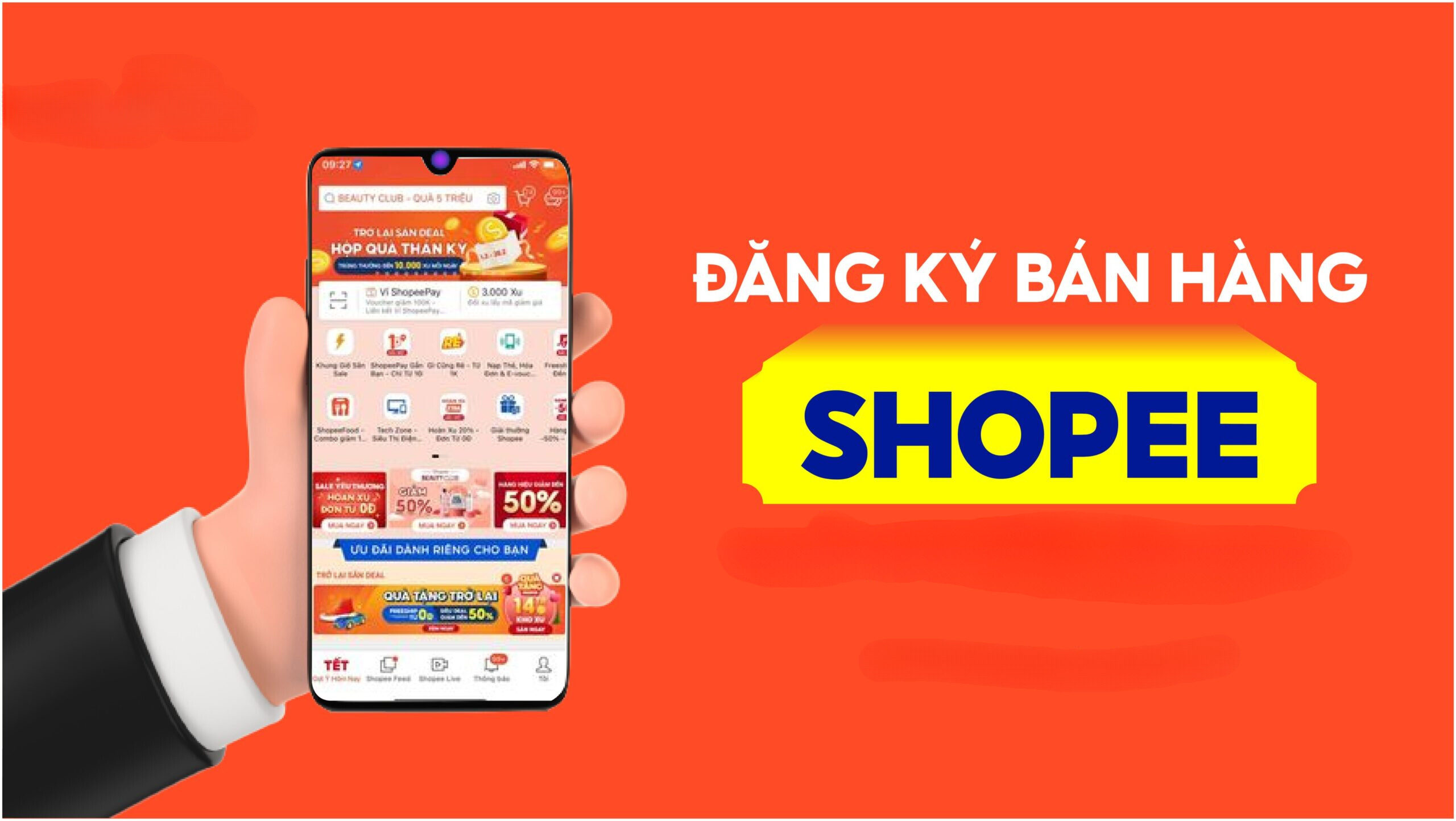 Đăng ký bán hàng trên Shopee